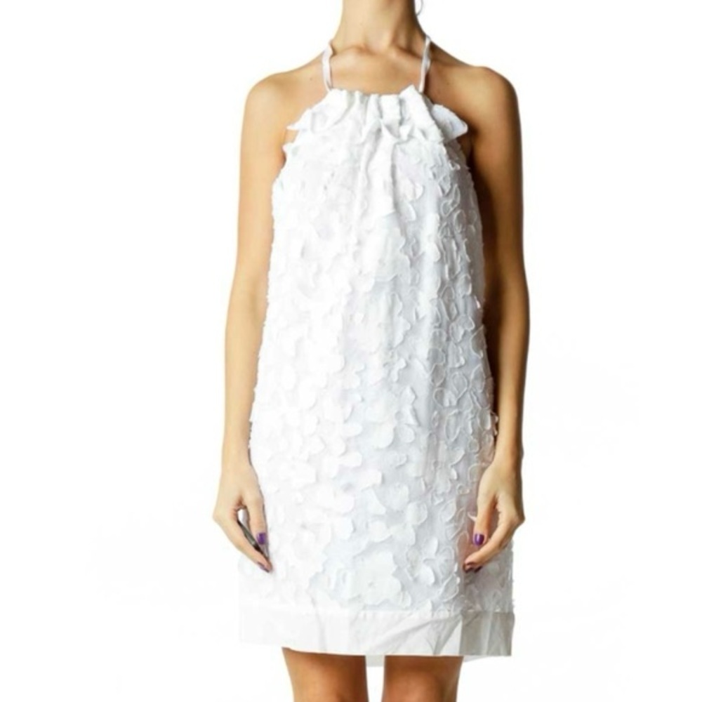 BCBGeneration Applique Halter Dress